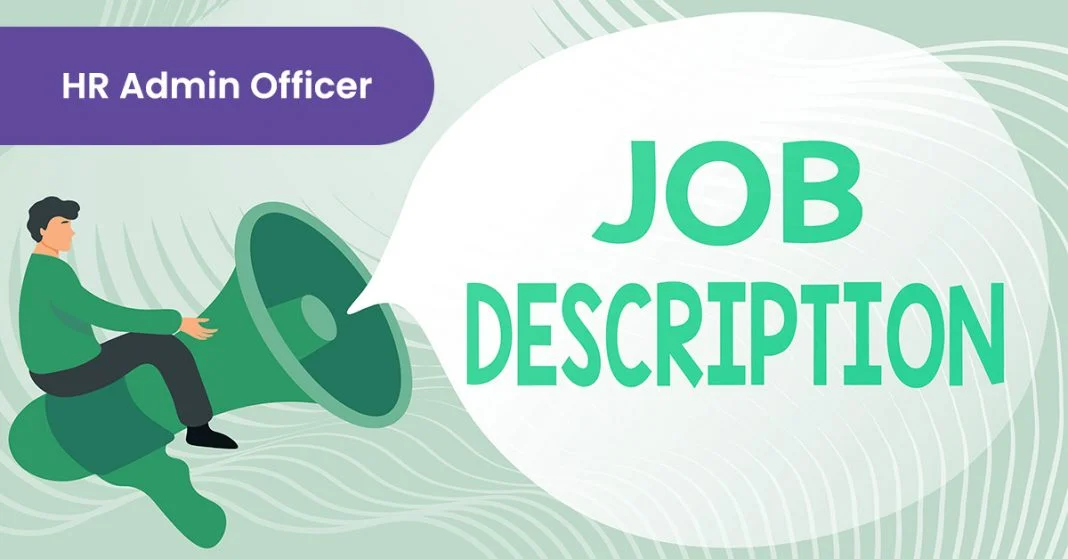 HR Admin Officer job description