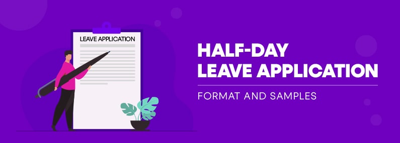 Half-Day Leave Application for Office