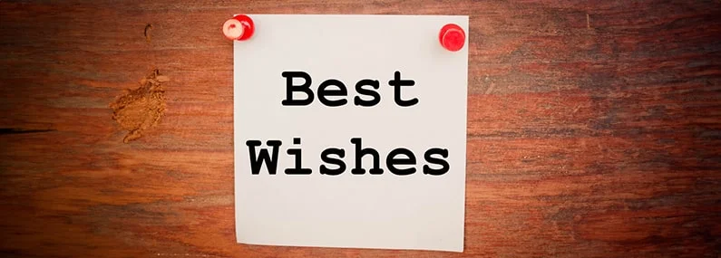 career wishes for new job